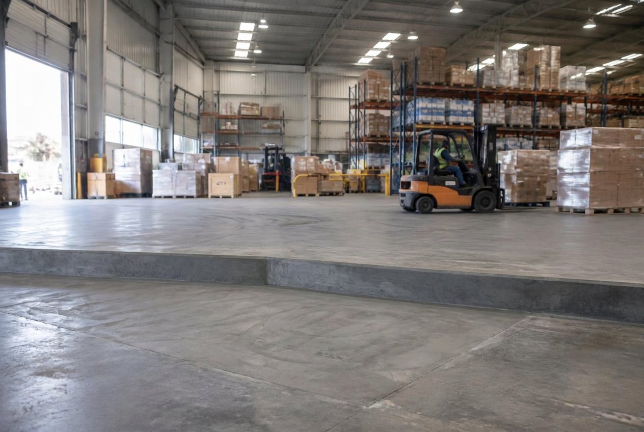 Completed loading-area upgrade, Cape Town