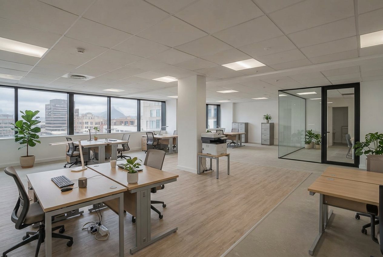 Practical office ready for occupation, Cape Town
