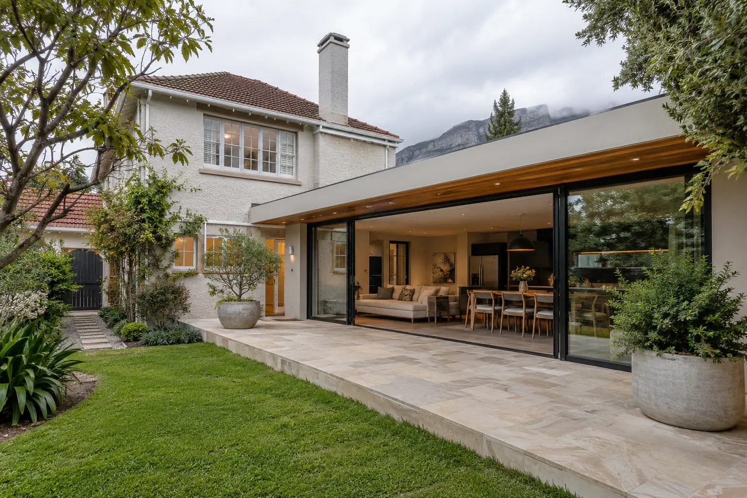 Contemporary home extension, Cape Town