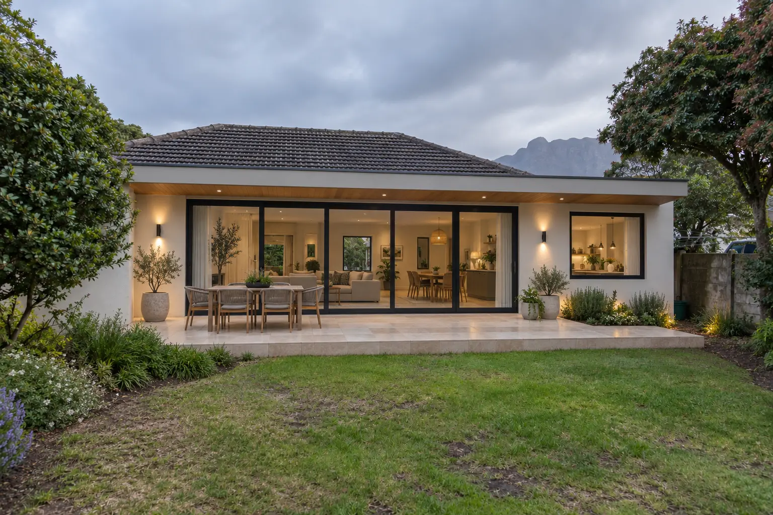 Extension And Exterior Upgrade after concept